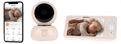 Obrázok produktu pre Béaba Video chůvička 2 v 1 HD 360° s nočným videním a mobilnou aplikáciou