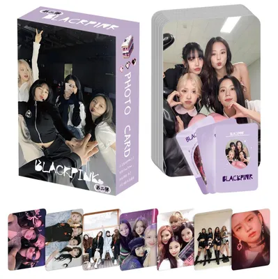 Productafbeelding van Fotokaarten Set met 55 Stuks van Kpop Idols