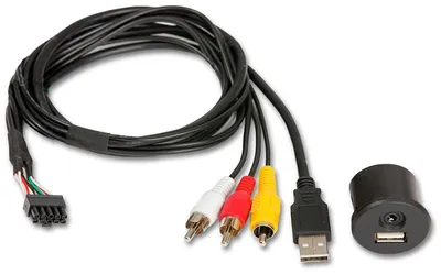 Produktbild von Alpine KCU-1A | USB- / AUX-Einbaubuchse für FIAT Ducato