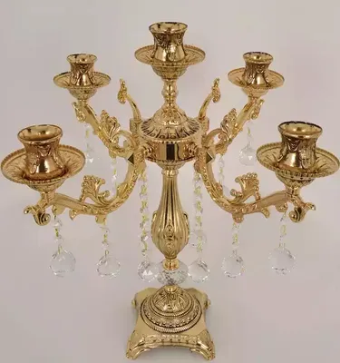 Image de Lampe de table nouveau luxe lampe salon lampes de chevet moderne or
