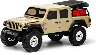 Zdjęcie produktu dla Axial 1/24 SCX24 Jeep JT Gladiator 4WD Rock Crawler Brushed RTR, beżowo-szaro-srebrny