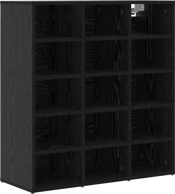 Obrázek produktu pro Skříň na obuv Černý dub 77,5 x 30 x 83,5 cm kompozitní dřevo