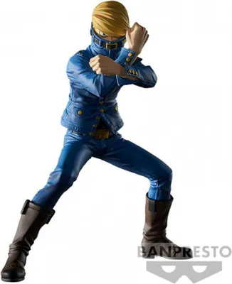 Image de Banpresto My Hero Academia Amazing Heroes Best Jeanist Vol. 26 Figure Blue Blue Taille unique