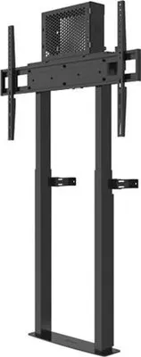 Produktbild von B-TECH BT8559 - Aufstellung - motorisiert - für LCD-Display - verriegelbar - Schwarz - Bildschirmgröße: 140-254 cm (55"-100")