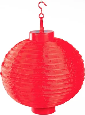Produktbild von Solar-Lampion Ø25cm LED Papierlaterne Lampenschirm Lampions Laterne Garten Party, Farben:grün