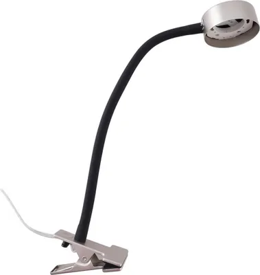 Produktbild von Lindby Klemmleuchte Jyla, nickel matt, GX53, Flexarm
