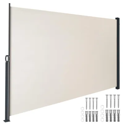 Obrázek produktu pro tectake® boční markýza 200 x 300 cm, výsuvná, s navíjecím mechanismem
