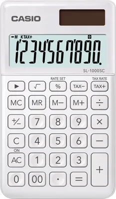 Obrázek produktu pro Casio SL-1000SC-WE bílá