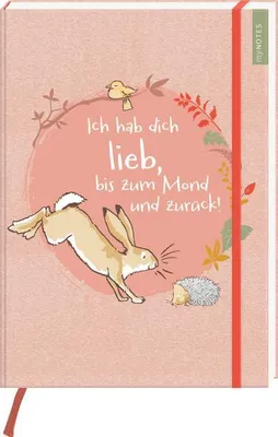 Produktbild von myNOTES Papeterie: Weißt du eigentlich, wie lieb ich dich hab? Notizbuch A4