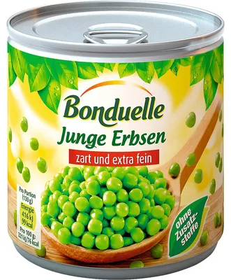 Zdjęcie produktu dla Młody groszek Bonduelle delikatny i bardzo delikatny w smaku 400g