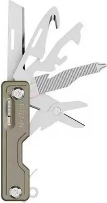 Zdjęcie produktu dla NexTool NE20100 Wielofunkcyjny nóż 10 w 1. Khaki