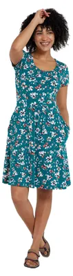 Produktbild von Mountain Warehouse - Midikleid Mit UV-Schutz für Damen MW557 (40 DE) (Petrol)