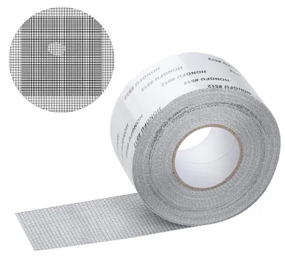 Obrázok produktu pre Opravná páska na sieťku proti hmyzu 5 cm x 10 m, sklenené vlákno, samolepiaca, pre okno