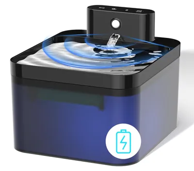Kabelloser Katzenbrunnen, 2,2 l, 4000 mAh, leise, Bewegungssensor