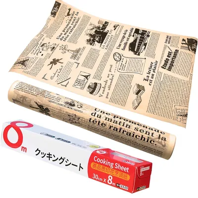 Produktbild von Backpapier für Heißluftfritteuse - Hitzebeständig - Zum Backen - 31 cm x 8 m