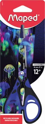 Obrázok produktu pre maped detské nožnice Deepsea Paradise modré/čierne 16,0 cm