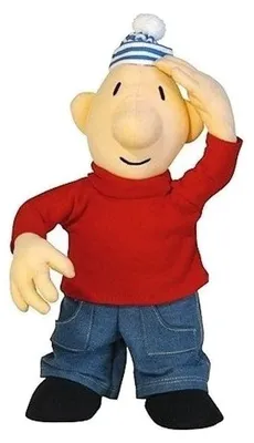 Produktbild von Bullseye Network Nachbar & Nachbar Plüsch Rot 18 cm