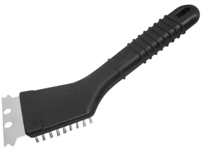 Zdjęcie produktu dla Szczotka z drucianą gąbką FACKELMANN do grilla 22 cm