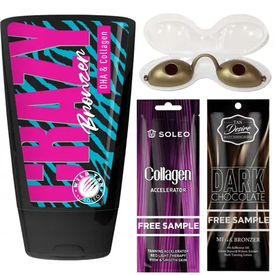 Produktbild von Wild Tan Crazy Bronzer mit Kollagen Bräunungsset für intensive Solariumbräune