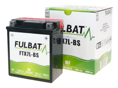 Obrázek produktu pro Baterie FULBAT FUL MF - FTX7L-BS / YTX7L-BS (suchá, bezúdržbová, včetně kyseliny)
