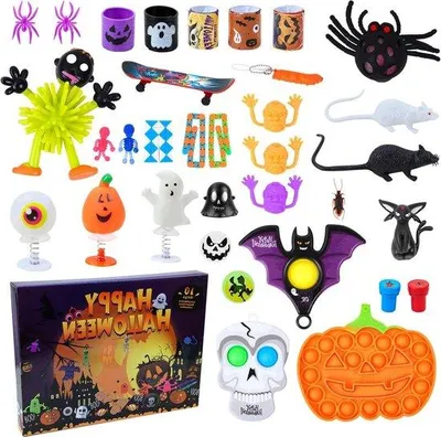 Zdjęcie produktu dla Zabawka z odliczaniem do Halloween dla dzieci w wieku 3–12 lat