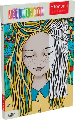 Obrázek produktu pro Art Teens Omalovánky "Agnes" od Monumi