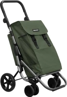 Produktbild von Playmarket Go Plus Premium Einkaufstrolley Grün  Grün One Size