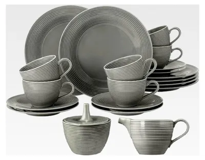 Produktbild von Seltmann Weiden Beat Perlgrau Kaffeeservice 20-teilig