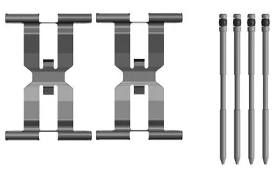 Produktbild von TEXTAR 82559000 Zubehörsatz Scheibenbremsbelag Vorne für LAND ROVER Range Rover Sport (L494) Discovery V (L462) Range Rover IV (L405) DISCOVERY V VAN