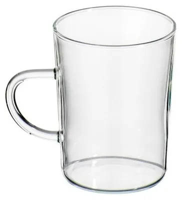 Teegläser konisch 200 ml Borosilikatglas Set 6 Stück klar