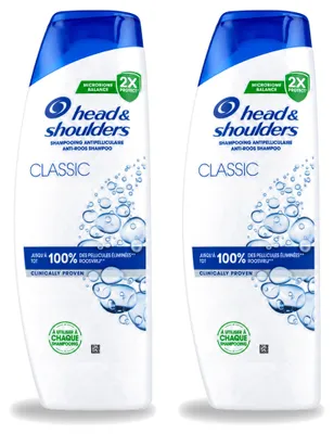 Produktbild von 2 x Head & Shoulders 2-in-1 Classic Anti-Schuppen Shampoo 400 ml - Vorteilspackung - 2 Stücke