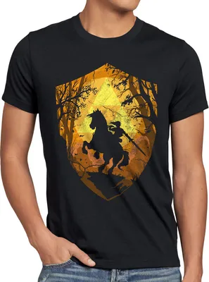 Produktbild von style3 Ride through Hyrule Herren T-Shirt, Größe:5XL, Farbe:Schwarz
