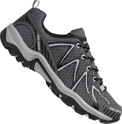 Produktbild von KIRKJUBØUR "Makalu" Outdoor Schuhe | Atmungsaktives Mesh-Obermaterial | Flexible, dämpfende Sohle | Abriebfeste Profilsohle | Gr.39 | grau | KJ-48