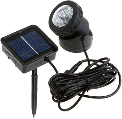 Productafbeelding van Outdoor LED Spotlamp - Waterdichte Solar Tuinverlichting voor Feestjes en Decoratie