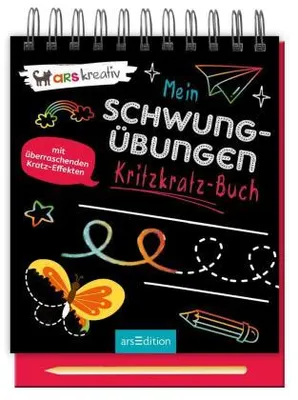 Zdjęcie produktu dla Mein Schwungübungen-Kritzkratz-Buch