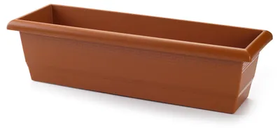 Produktbild von PlasticForte Pflanzgefas - Terrakotta rechteckig - 60 x 20 x 16 cm