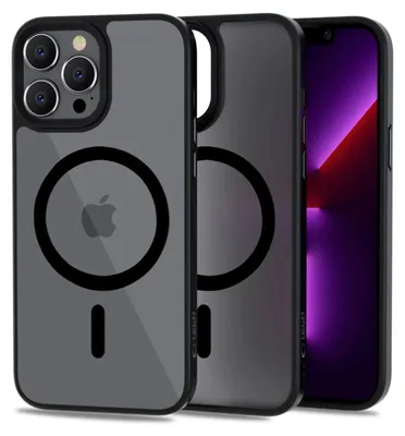 Obrázok produktu pre TECH-PROTECT MAGMAT MAGSAFE matný čierny kryt pre iPhone 13 Pro