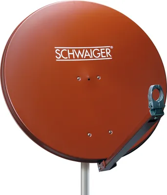 Produktbild von Aluminium Satellitenschüssel 88 cm ziegelrot
