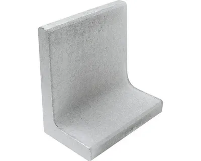 Produktbild von L-Stein unbewehrt grau 60 cm x 50 cm x 7 cm