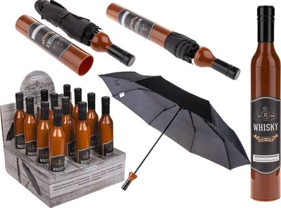 Produktbild von OOTB Taschen-Regenschirm Whiskyflasche