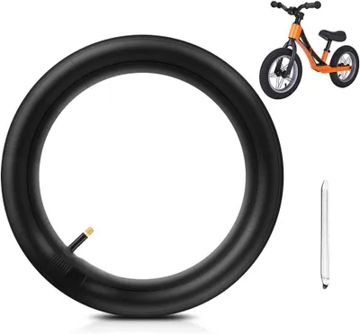 Produktbild von Fahrradschlauch 16 Zoll, Autoventil, Butylkautschuk, für Kinderfahrräder