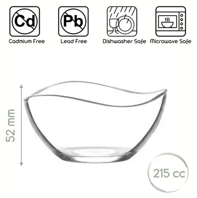 Produktbild von LAV Vira Glasschalen – 215 ml (7 1/4 oz), 12er Set
