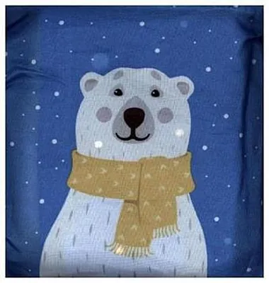 Obrázek produktu pro #ANY BAGS 17128 Nákupní taška „Lední medvěd“ – 48 x 65 cm