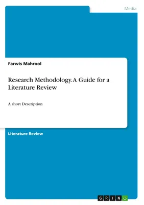 Produktbild von Research Methodology. A Guide for a Literature Review