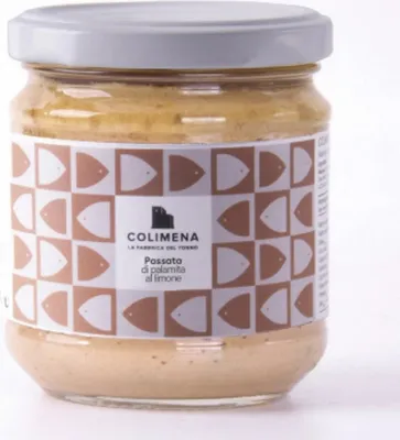 Immagine prodotto di Purea di bonito con acciughe e capperi 180 gr. - Colimena