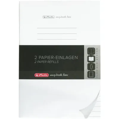 Produktbild von herlitz Papier-Ersatzeinlagen für Notizheft my.book flex A4 liniert 2x 40 Blatt