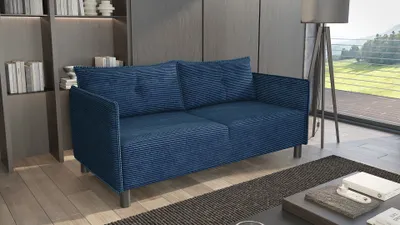 Obrázek produktu pro Třímístná pohovka MAELLA - modrá