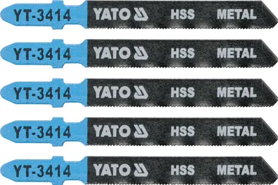 Produktbild von YATO STICHSÄGEBLÄTTER 5-tlg. METALL TYP T 3414
