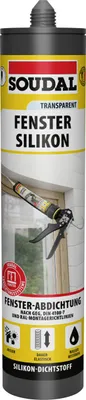 Produktbild von Soudal Fenster-Silikon transparent 300 ml