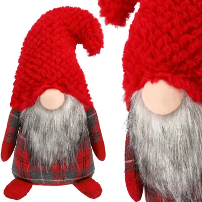 Immagine prodotto di JUMIhome, elfo di Natale come decorazione a tema natalizio, 34 cm
